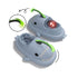 Sharkicks Basic - Invierno, Pantuflas de Tiburón Pejesapo, Talón Cubierto